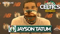 Jayson Tatum on Playing with No Fans, Missing Deuce (FULL)