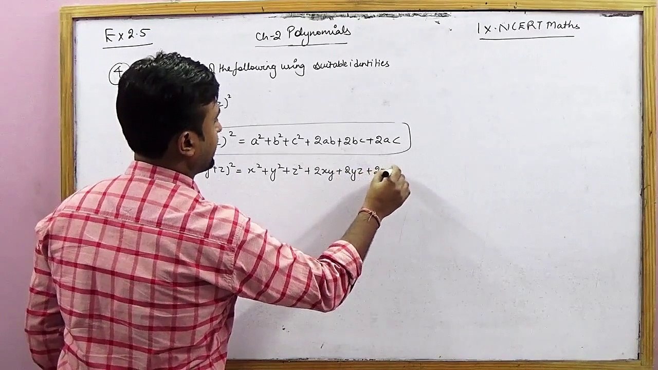NCERT 9 Math-s Ex 2.5 Ch 2 Polynomials hints - solutions -Part 2-