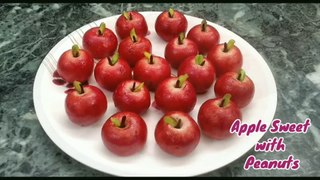 Apple Sweet with Peanuts | 3 Ingredients Recipe | Apple Peda | Easy Sweet Recipe | Mithai | Informative Kitchen | Ripa's Kitchen