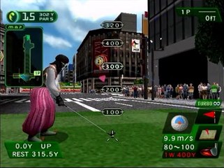 ストリートゴルファー TOKYOコース15H 1オン アルバトロス(D使用、プラクティス)