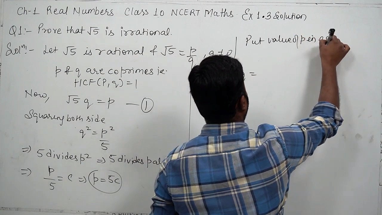 Class 10th Maths NCERT Exercise 1.3 Solution Ch 1 Real Numbers