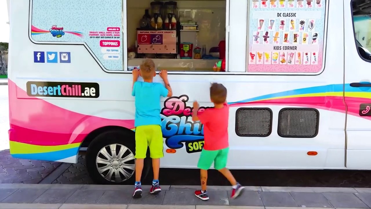 Vlad and Nikita in the Mom's Ice Cream Truck video Dailymotion