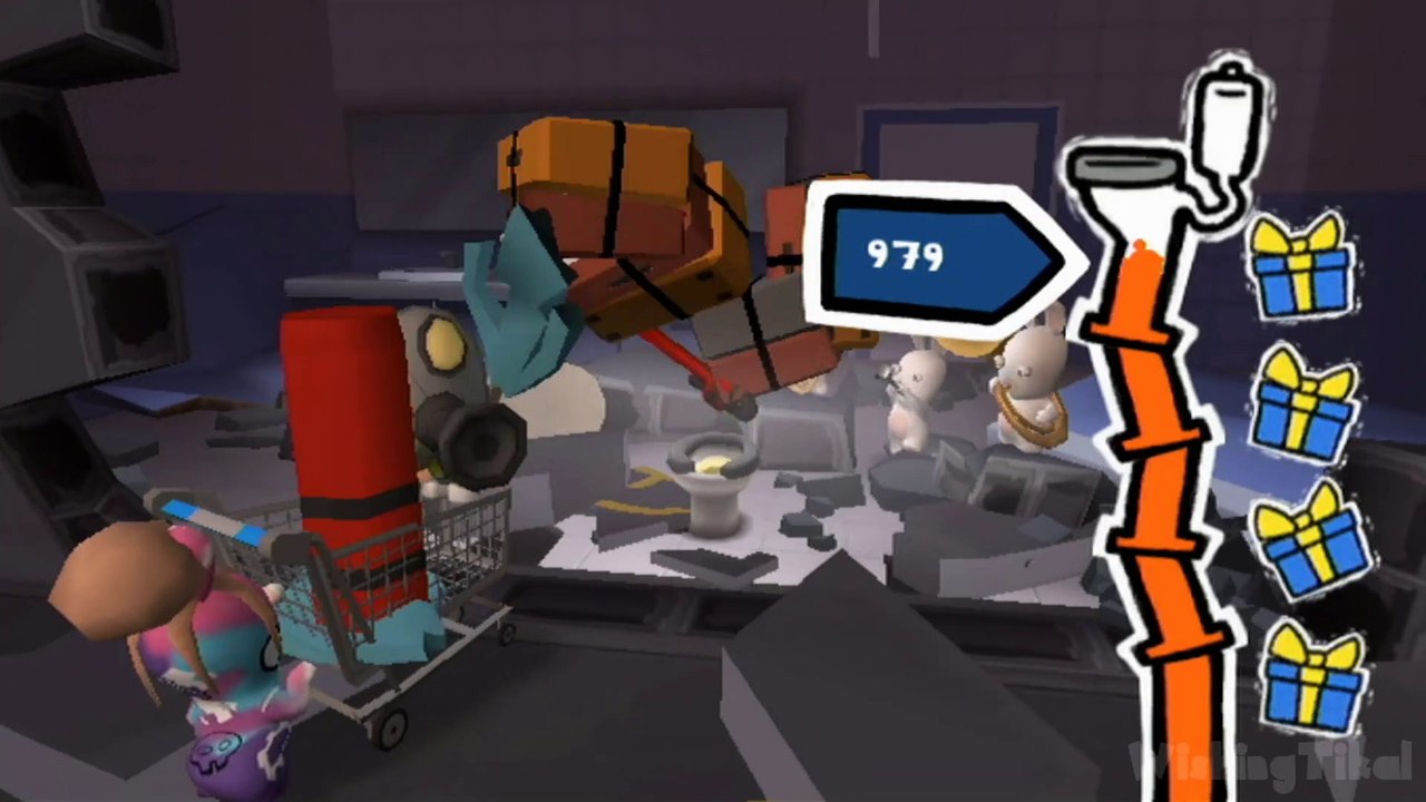 Rabbids Go Home Walkthrough Part 6 (Wii) No Commentary