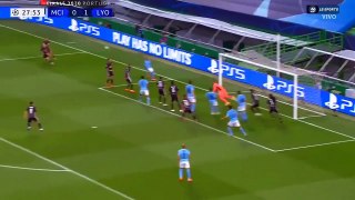 Маnchеstег Сitу vs Lуоn ( 1-3 ) _ Highlights & Goals