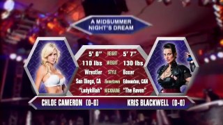 Sexy Fight Women MMA  Chloe Cameron vs Kris Blackwell wwe 2020 wwe women