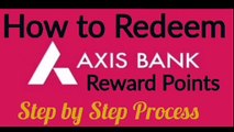 How to redeem axis bank reward points | Axis bank reward points convert to cash | Step by step process