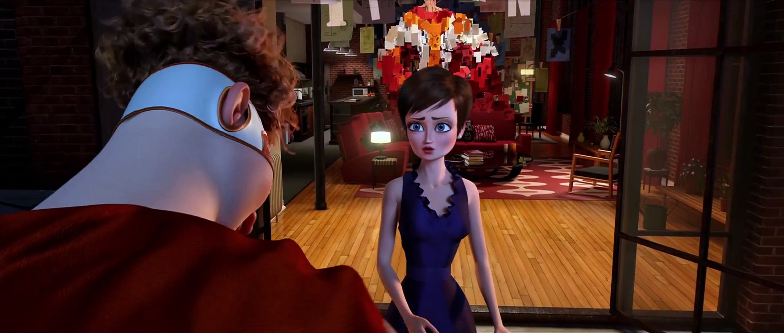 Megamind movie clip Bad Superhero Date