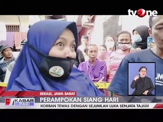 Perampokan Siang Hari, Korban Tewas Akibat Senjata Tajam