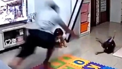 Kızını böyle kurtardı