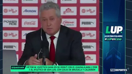 "Nos falta muchísimo trabajo", Víctor Manuel Vucetich: LUP