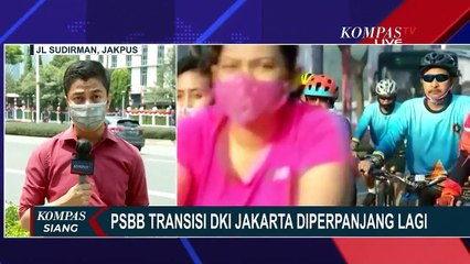 Car Free Day Ditiadakan, Petugas Buat Jalur Sepeda