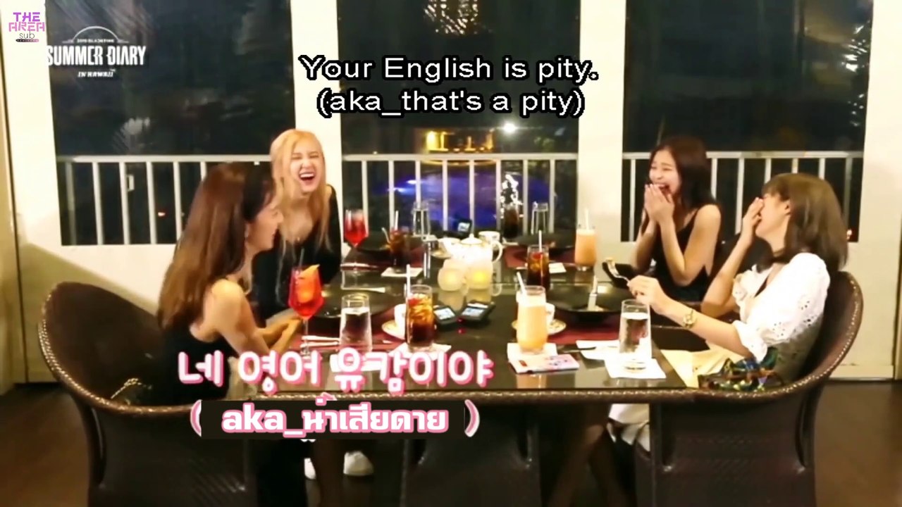 [Thaisub] BLACKPINK SUMMER DIARY IN HAWAII ตอนที่ 1/7 (ดินเนอร์มื้อแรกที่ฮาวาย)