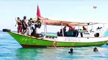 Keren! Pengibaran Bendera Bawah Laut di NTT