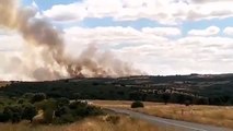 Incendio en Lober de Aliste (Zamora), declarado de Nivel 2