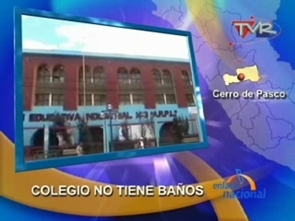 COLEGIO NO TIENE BAÑOS PASCO