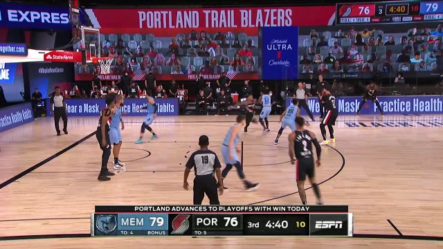 Late rally sees Portland claim last playoff spot