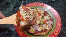 घर पर आसानी से बनाएं चीज बर्स्ट सूजी पिज़्ज़ा,cheese burst pizza