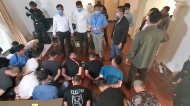 29 Chinese Nationals Involved In Kidnapping In Cambodia, Phnom Penh Gendarmerie Released Arrest Video