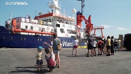 Download Video: Sea-Watch y MSF salen hacia Libia para reanudar los rescates de migrantes en el Mediterráneo Central