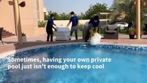 Ice in your pool? Dubai's soaring temperatures is good news for ice companies