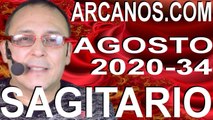 SAGITARIO AGOSTO 2020 ARCANOS.COM - Horóscopo 16 al 22 de agosto de 2020 - Semana 34