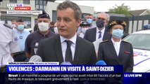 Saint-Dizier: Gérald Darmanin remercie les policiers d'avoir 