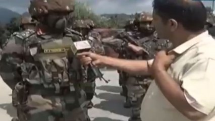 Indian soldiers message to countrymen from LoC