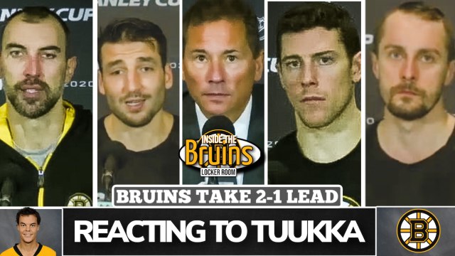 Bruins React to TUUKKA RASK Opting Out Prior to Puck Drop