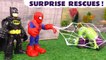 Marvel Avengers Spiderman and DC Comics Batman Surprise Rescue Mashem with Blind Bags Opening and the Funny Funlings in this Family Friendly Full Episode English Toy Story for Kids
