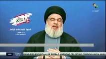 Nasrallah: Emiratos Árabes traicionan a los musulmanes
