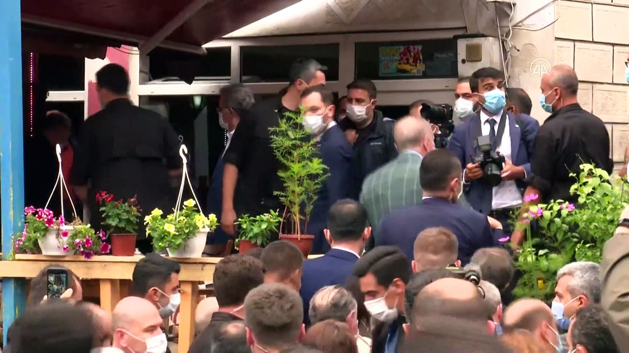 Cumhurbaşkanı Erdoğan, Ayder Yaylası'nda - RİZE