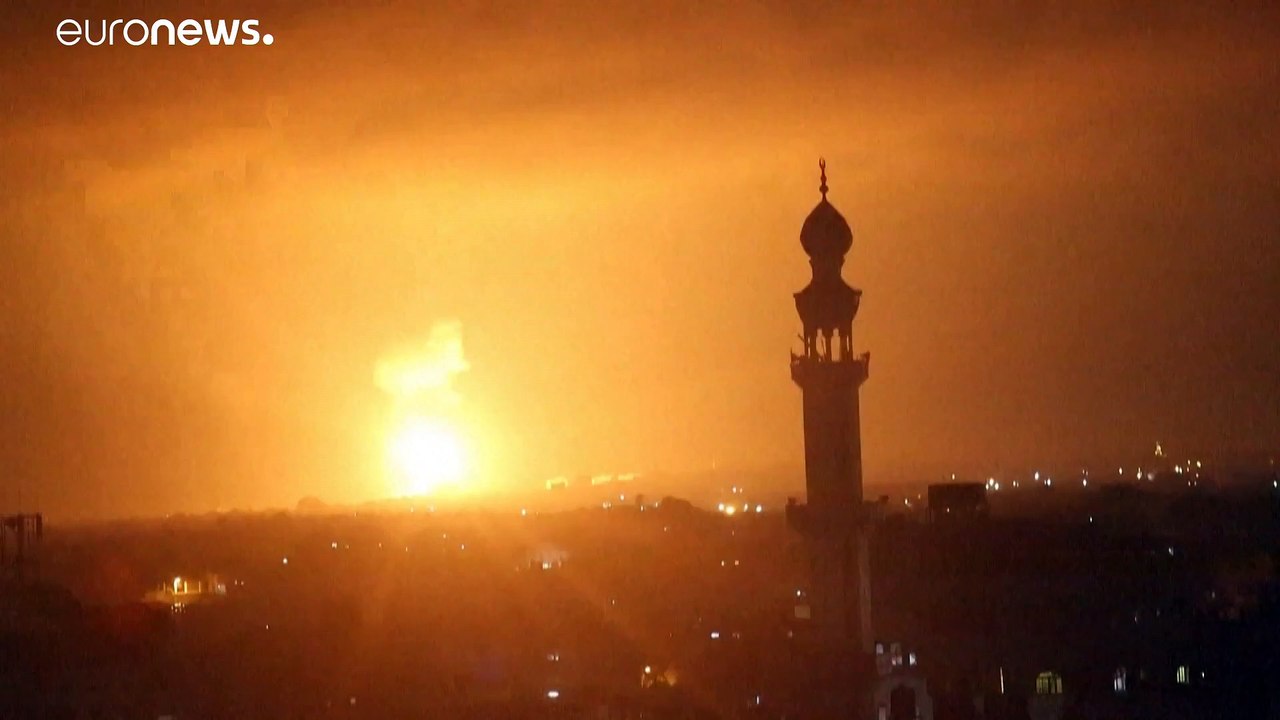 Luftangriffe auf gaza-streifen