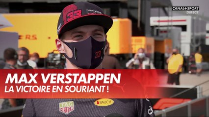 Max Verstappen, la victoire en souriant !