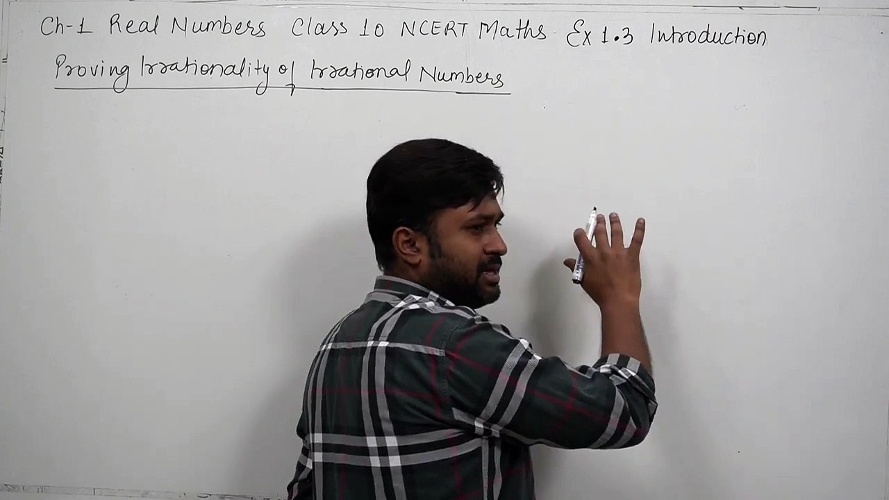 Real Numbers Class 10 Maths NCERT Chapter 1 Exercise 1.3 Introduction