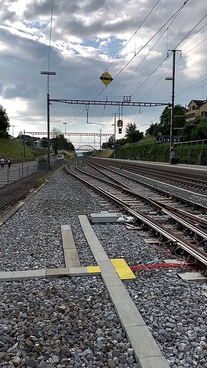 SBB CFF FFS EuroCity 197 Zürich - München (Mit Zeitlupe)