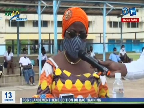 RTG/ Lancement du programme d’accompagnement des candidats aux Baccalauréats (BAC Training) de Port-Gentil par le ministre du tourisme