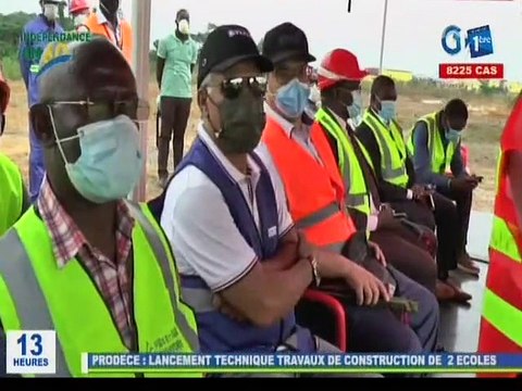 RTG/Lancement technique des travaux de construction de deux centres de formation professionnelles par le gouvernement Gabonais via le Projet de développement des compétences et de l’employabilité (PRODECE) 