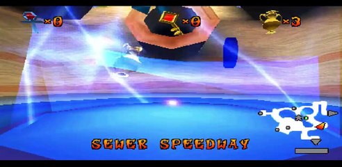 Crash CTR - Sewer Speedway - PLAYSTATION SONY