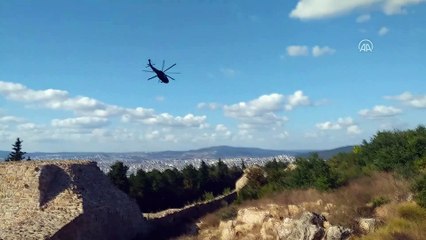 İstanbul Emniyet Müdürü Aktaş, Aydos Ormanı'nı havadan denetledi - İSTANBUL