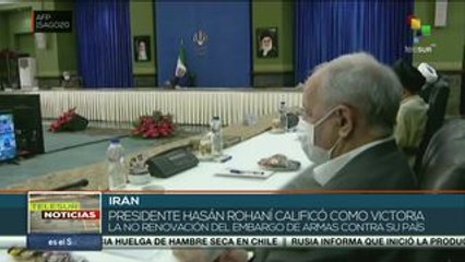 Irán celebra la decisión de la ONU de no prolongar el embargo de armas