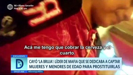 Cayó La Bruja Líder de mafia que se dedicaba a captar mujeres y menores de edad | Domingo al Día