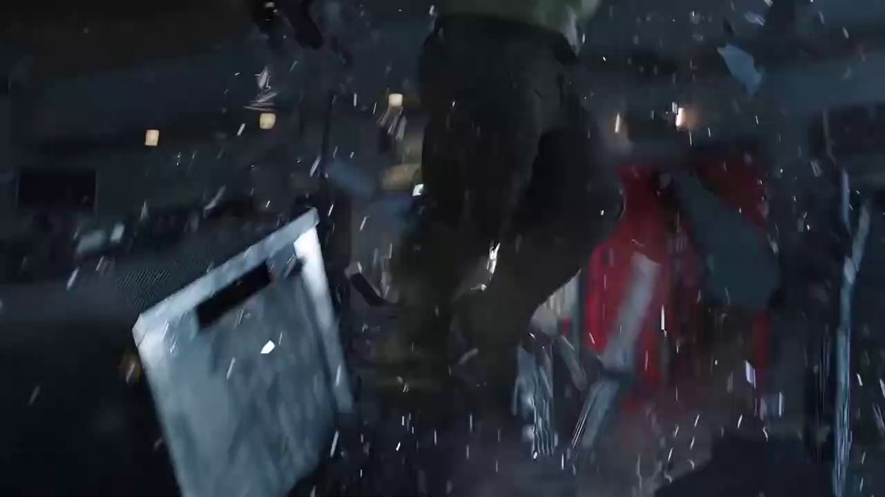 Thor vs Hulk Fight Scene ..