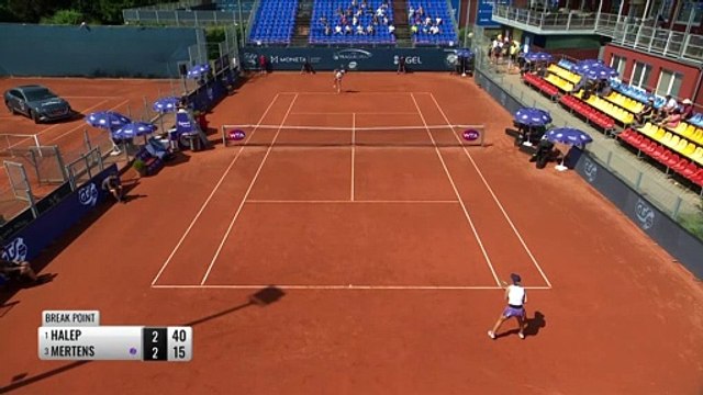 Halep wins first tournament of WTA restart