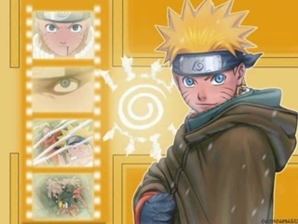 Naruto yondaime et sasuke