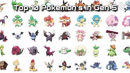 Top 10 Pokemons In 5th Generation -Tamil - ChennaiGeekz