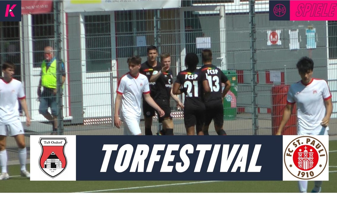 St. Paulis U19 souverän ins Pokal-Halbfinale | TuS Osdorf – FC St. Pauli (Viertelfinale, Pokal)
