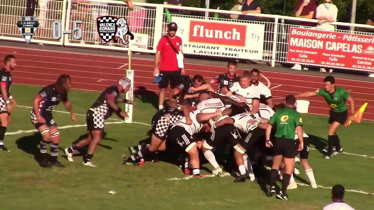 Résumé CA Brive 36 - 12 Valence Romans