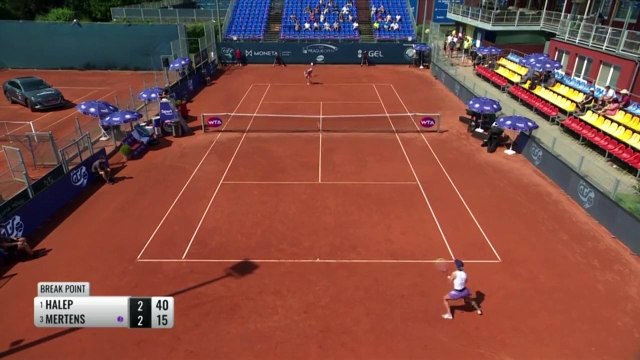 WTA Prague - Halep remporte le premier tournoi WTA depuis la reprise
