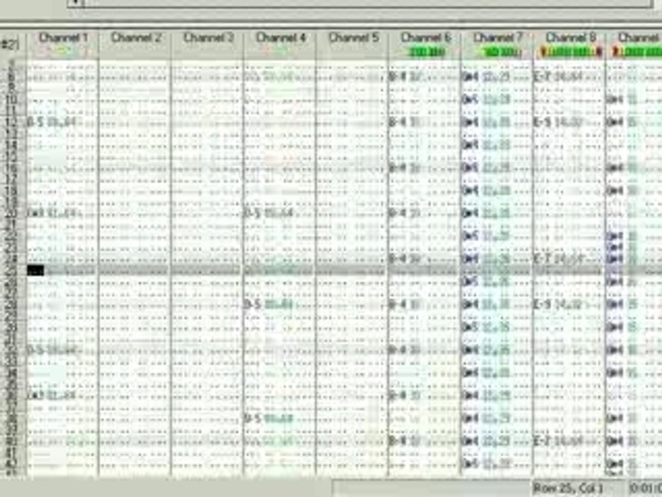Musique composée avec des sons de Windows XP et 98
