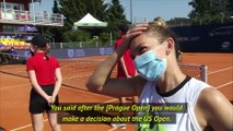 Halep gives update on US Open decision